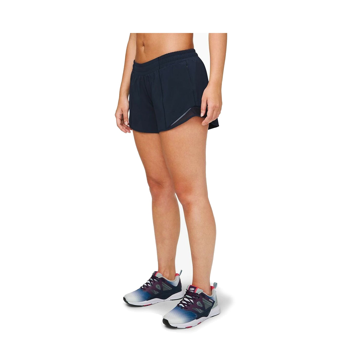 Lululemon Hotty Hot Low-Rise 4" Shorts - Navy