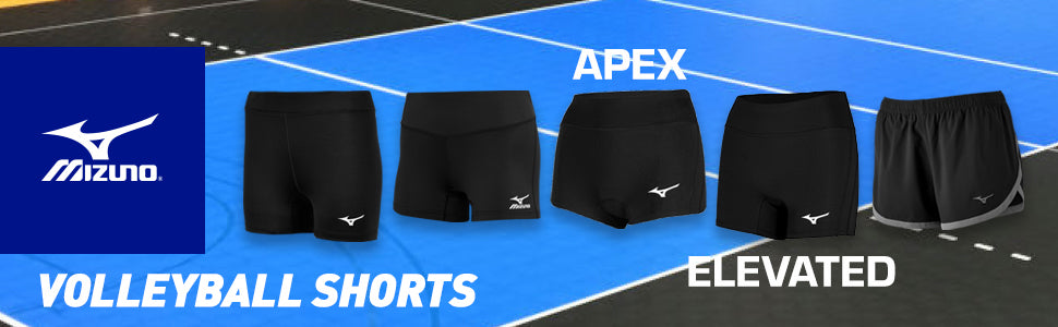 Mizuno Apex 2.5" Volleyball Shorts - Navy