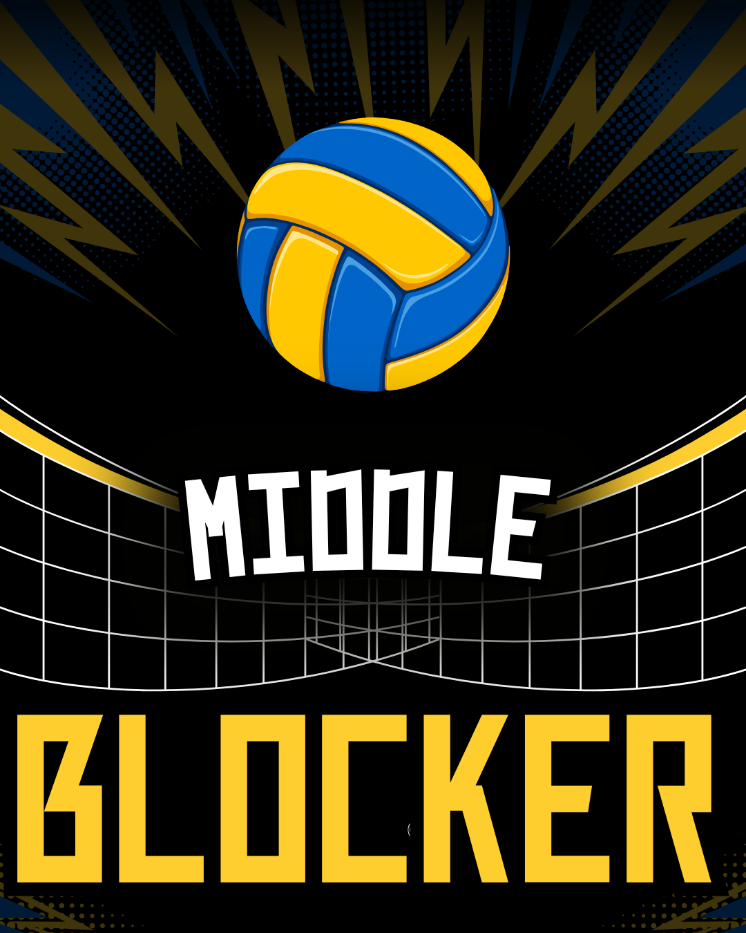 MIDDLE BLOCKERS - July 22 - 8:00pm - HILLFIELD (Triple Gym)