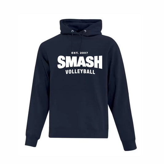 Smash Volleyball 2025 Collegiate Hoodie Navy